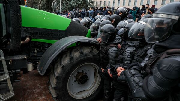 Protest agricultori 16 decembrie 2020 - Sputnik Молдова