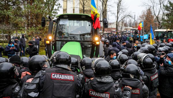 Protest agricultori 16 decembrie 2020 - Sputnik Moldova