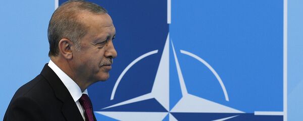 Президент Турции Реджеп Тайип Эрдоган на саммите НАТО в Брюсселе Президент Турции Реджеп Тайип Эрдоган на саммите НАТО в Брюсселе - Sputnik Moldova