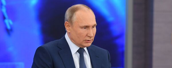 Ежегодная пресс-конференция президента РФ В. Путина - Sputnik Молдова