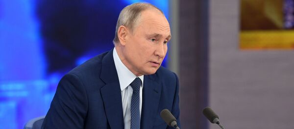 Ежегодная пресс-конференция президента РФ В. Путина - Sputnik Moldova