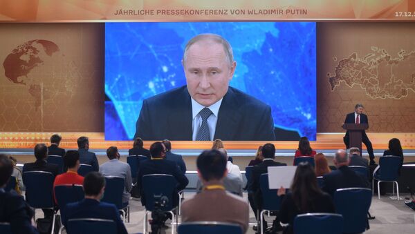 Ежегодная пресс-конференция президента РФ В. Путина  - Sputnik Молдова