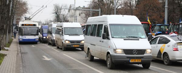 Protest transportatori, 18 decembrie 2020 - Sputnik Moldova