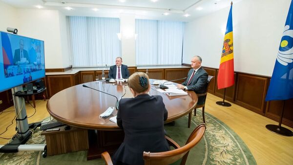 Игорь Додон участвует в заседании Совета глав государств СНГ - Sputnik Молдова