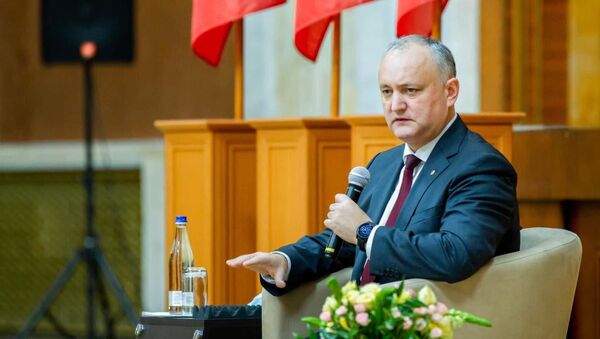 Igor Dodon a avut o întrevedere de lucru cu șefii misiunilor diplomatice - Sputnik Moldova