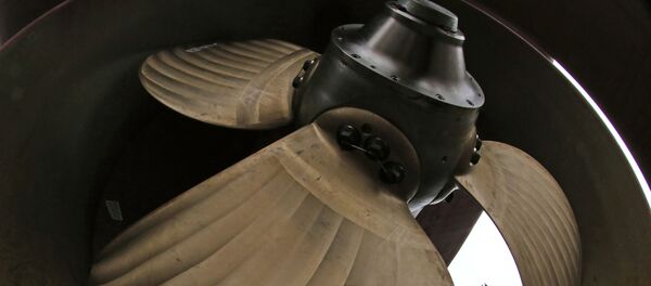 Спуск на воду траулера Ленинец в Калининграде - Sputnik Молдова