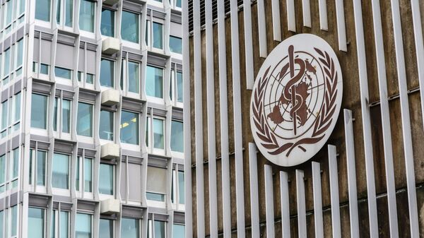 Здание штаб-квартиры Всемирной организации здравоохранения в Женеве - Sputnik Moldova-România
