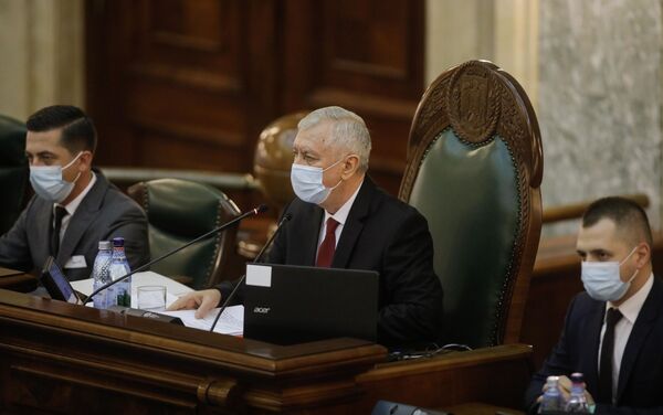 Prima ședință a noului Senat al României - Sputnik Moldova-România