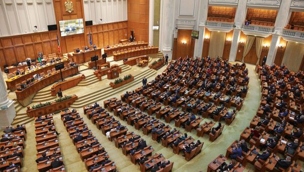 Prima ședință a noului Senat al României - Sputnik Moldova-România
