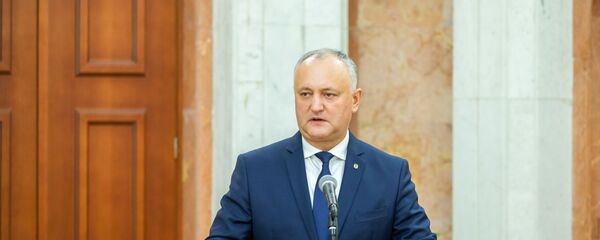 Игорь Додон вручил государственные награды группе спортсменов и их тренерам - Sputnik Moldova