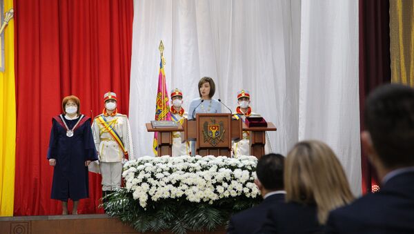 Церемония инаугурации президента Майи Санду - Sputnik Молдова