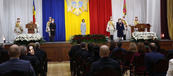 Церемония инаугурации президента Майи Санду Церемония инаугурации президента Майи Санду - Sputnik Moldova