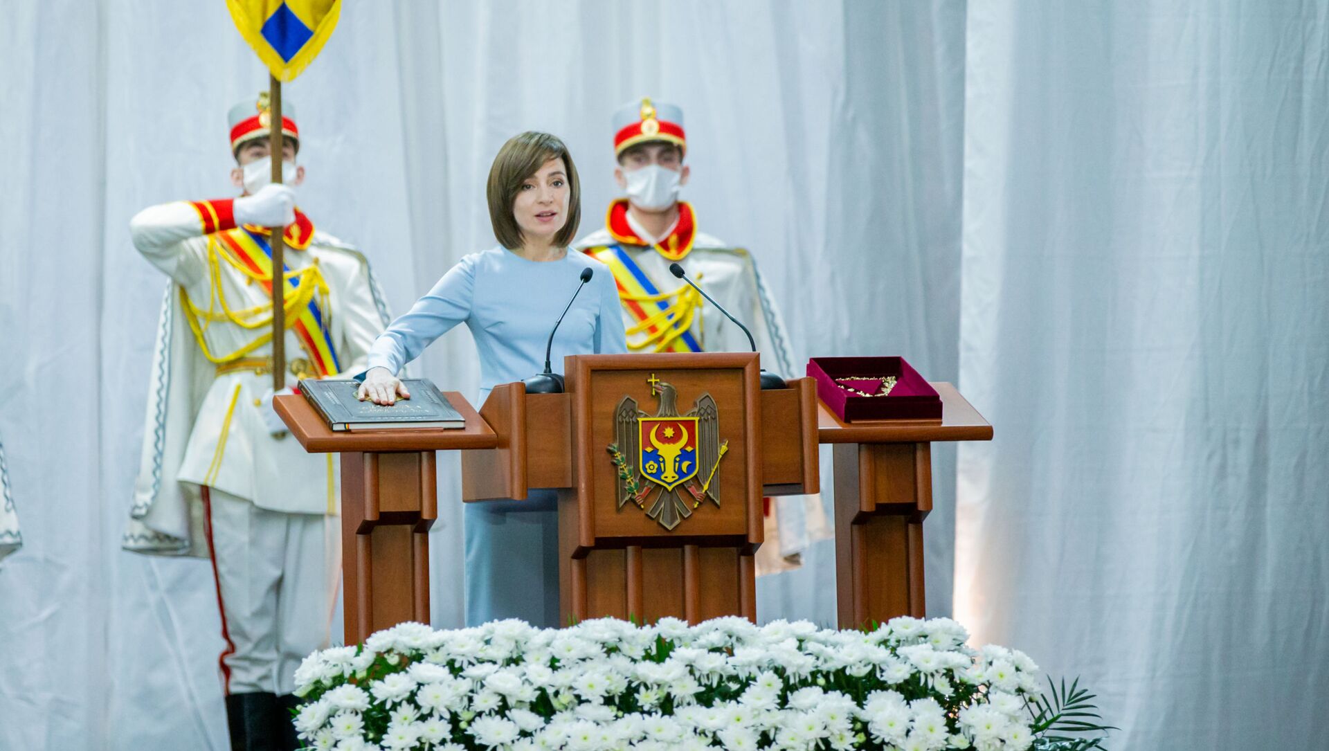 Церемония инаугурации президента Майи Санду  - Sputnik Moldova, 1920, 24.02.2021
