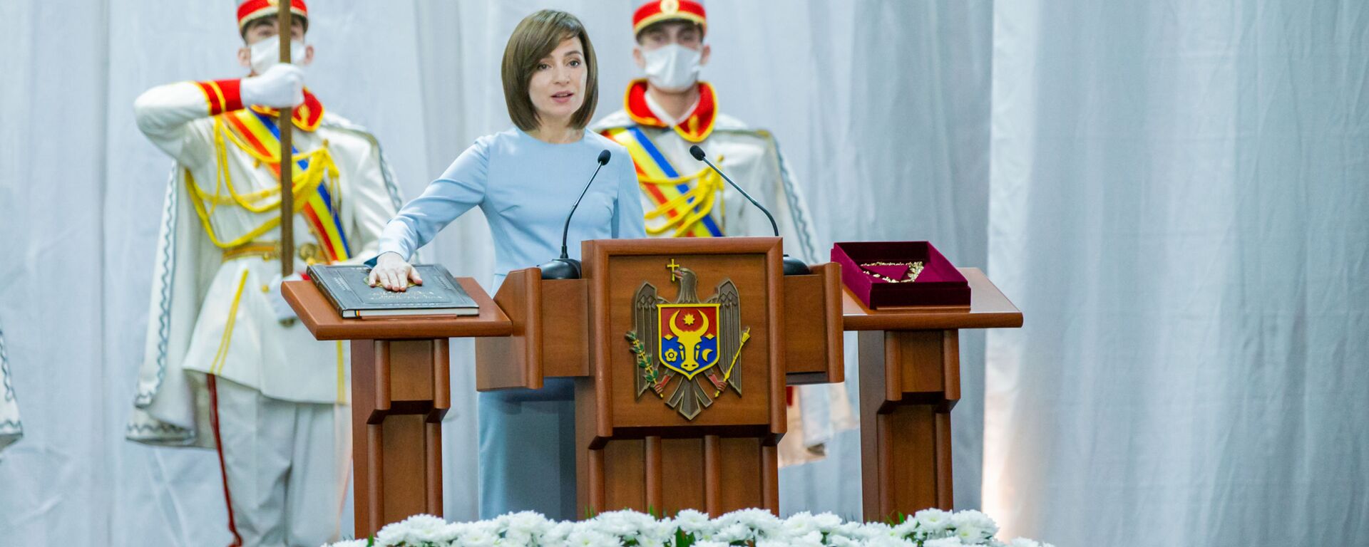 Церемония инаугурации президента Майи Санду  - Sputnik Moldova, 1920, 11.03.2021