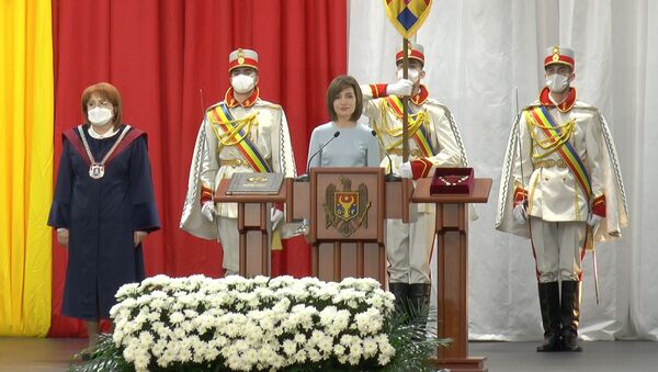 Как прошла церемония инаугурации Майи Санду - Sputnik Молдова
