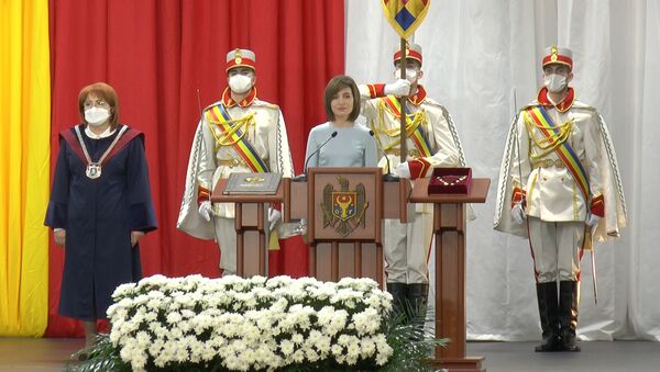 Ceremonia de învestire a Maiei Sandu în funcția de președinte  - Sputnik Moldova