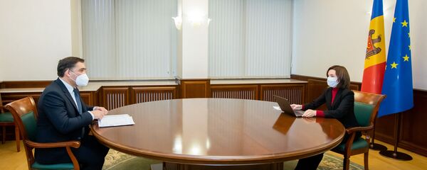 Președintele Maia Sandu și Procurorul General Alexandr Stoianoglo - Sputnik Moldova