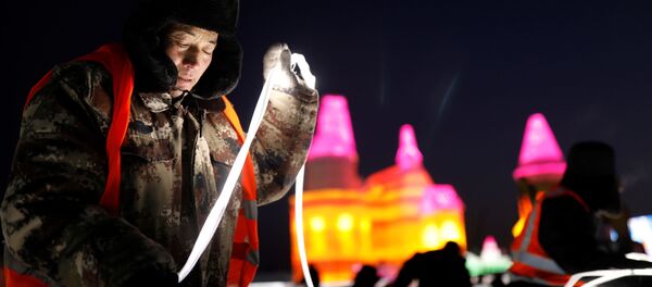 Иллюминация ледовых блоков в Харбине Иллюминация ледовых блоков в Харбине - Sputnik Молдова