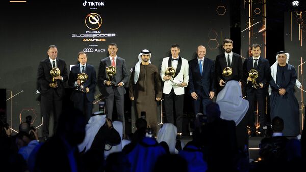 Победители 12-го конкурса Dubai Globe Soccer Awards в Дубае  - Sputnik Moldova-România