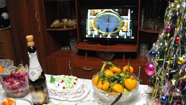Празднование Нового года в городах России - Sputnik Moldova