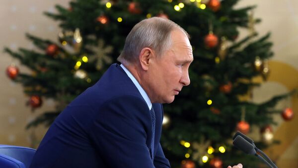 Ежегодная пресс-конференция президента РФ В. Путина - Sputnik Молдова