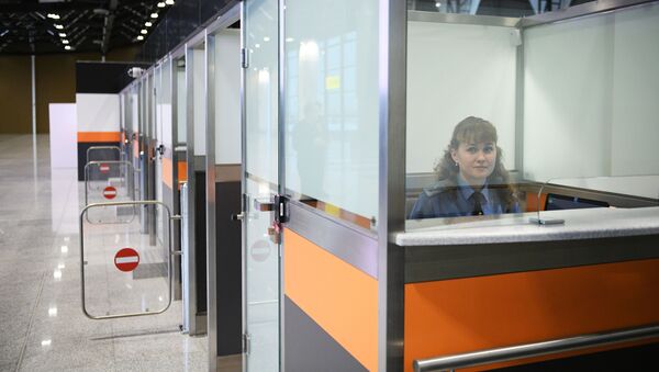 Открытие нового международного терминала С в Шереметьево - Sputnik Moldova