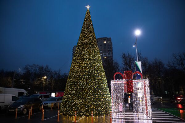 А вот на Скулянке елка с подарками! - Sputnik Молдова