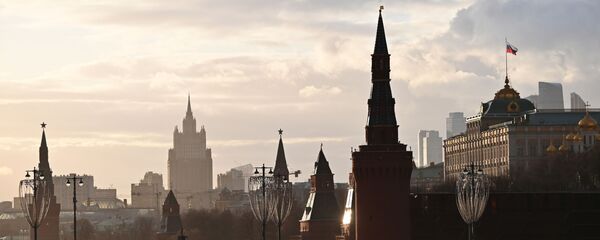 Здание Министерства иностранных дел РФ и  Большой Кремлевский дворец. - Sputnik Moldova