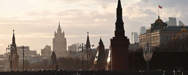 Здание Министерства иностранных дел РФ и  Большой Кремлевский дворец. - Sputnik Moldova