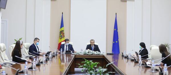 Conferința Guvernului Chicu - Sputnik Moldova
