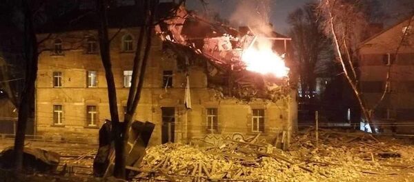 Взрыв в жилом доме в Риге Взрыв в жилом доме в Риге - Sputnik Молдова