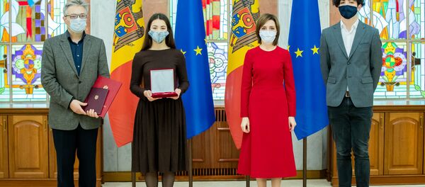 Орденом Республики посмертно награжден известный актер Влад Чобану. Орденом Республики посмертно награжден известный актер Влад Чобану. - Sputnik Молдова