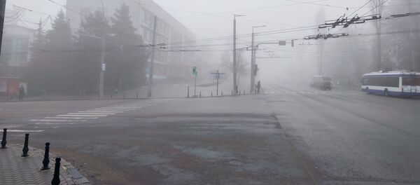 Туман в Кишиневе, 2 января 2021 - Sputnik Молдова
