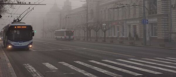 Туман в Кишиневе, 2 января 2021 - Sputnik Молдова