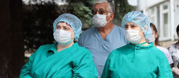 Те, кто на переднем крае борьбы с COVID в Приднестровье - Sputnik Молдова