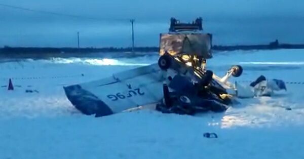 Падение легкомоторного самолёта в Ленинградской области - Sputnik Moldova