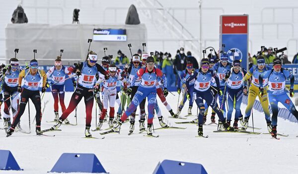 Naționala Rusiei de biatlon a câștigat aurul la Oberhof Naționala Rusiei de biatlon a câștigat aurul la Oberhof - Sputnik Moldova