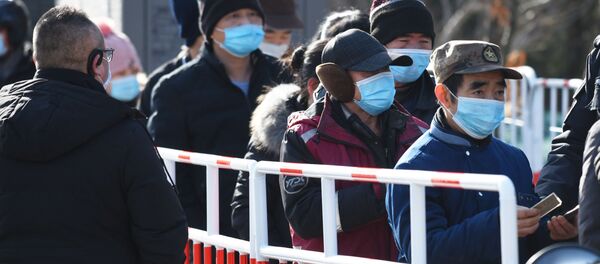 Массовое тестирование на COVID-19 в Китае - Sputnik Moldova-România