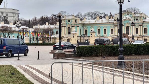 Palatul Mariinsky, Kiev, unde are loc întrevederea dintre Maia Sandu și Volodimir Zelenski - Sputnik Moldova
