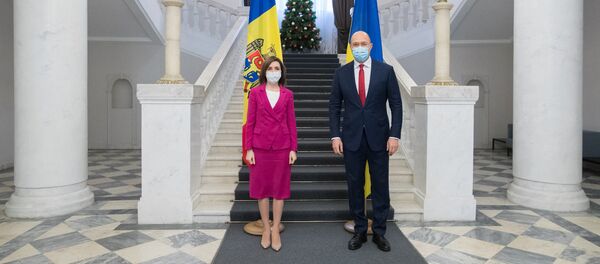  Întâlnirea președintelui Republicii Moldova, Maia Sandu, cu premierul ucrainean, Denis Shmygal - Sputnik Moldova