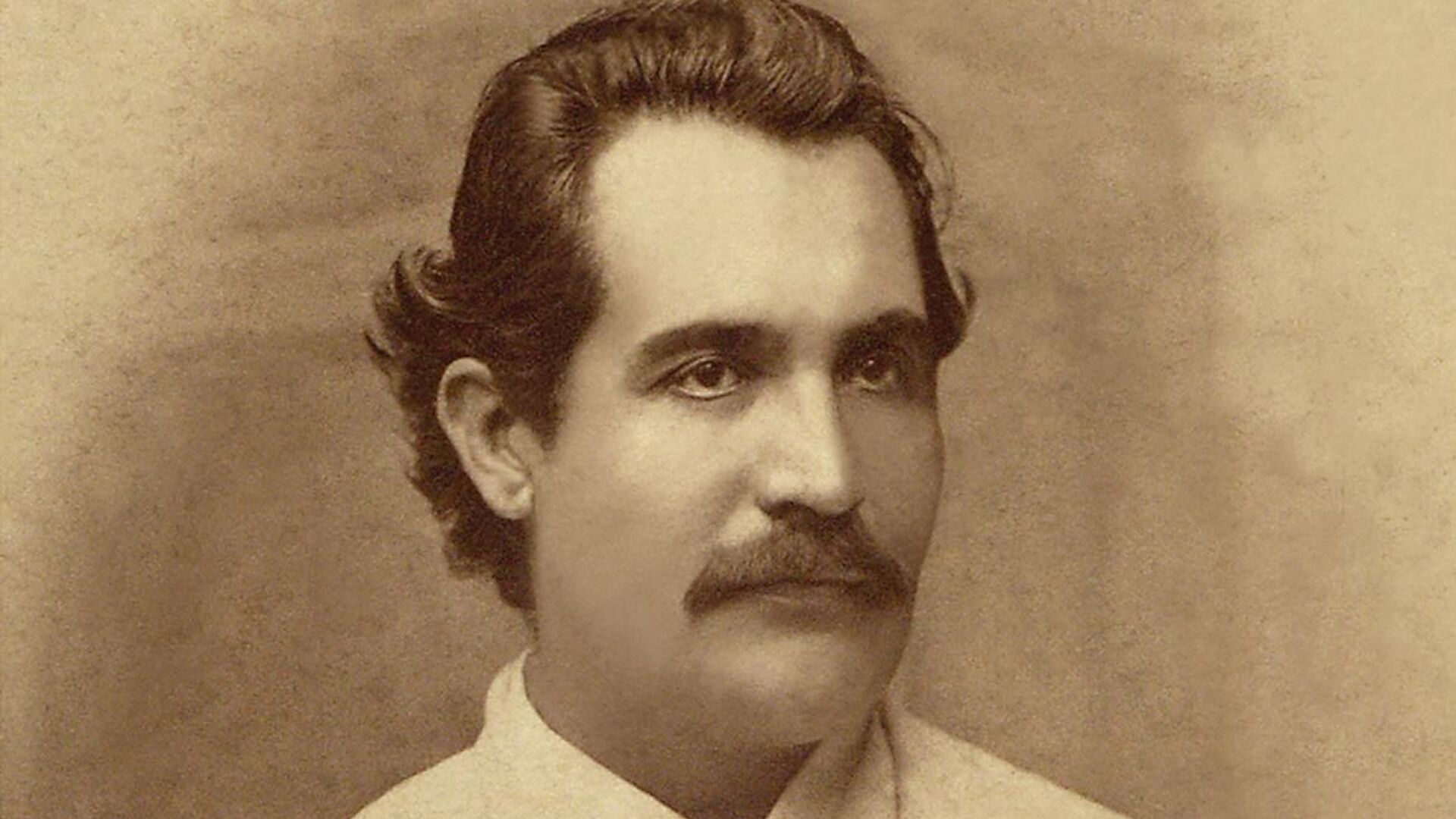 Mihai Eminescu la 35 de ani, în 1885. - Sputnik Moldova-România, 1920, 15.01.2023