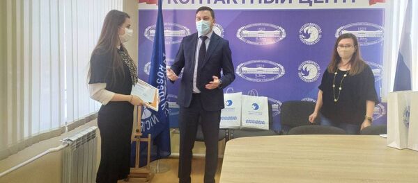  Вручение в Тирасполе премий конкурса Перспектива, организуемого МИА Sputnik Молдова - Sputnik Moldova