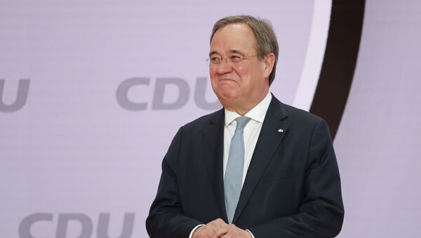 Новый председатель правящей партии Германии Христианско-демократический союз Армин Лашет - Sputnik Молдова