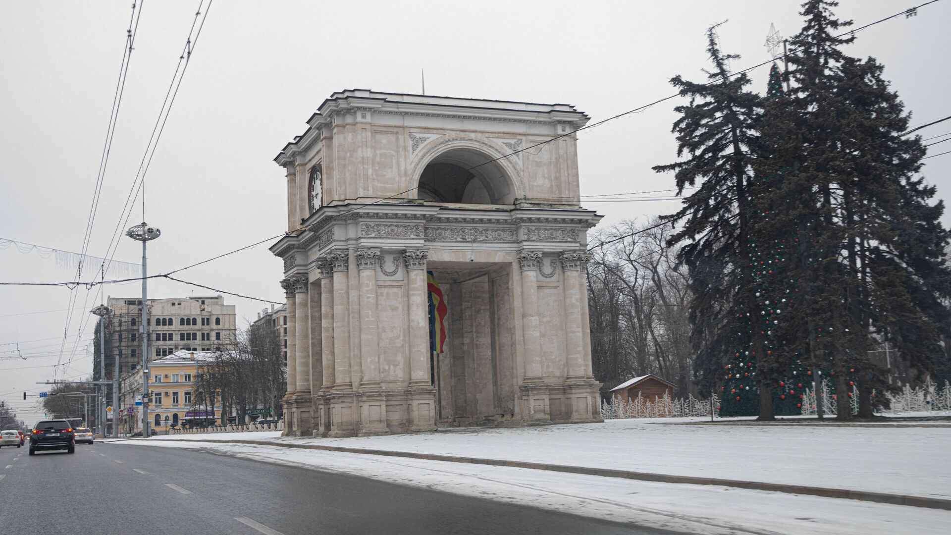 Зима в Кишиневе - Sputnik Moldova, 1920, 21.12.2021