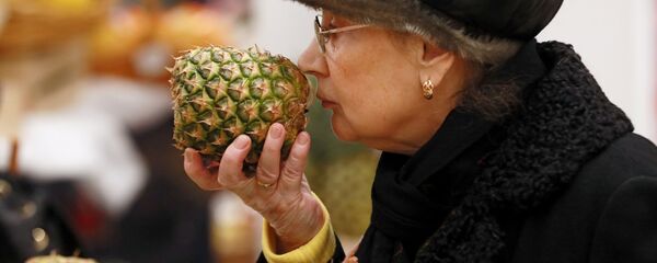 Предновогодняя торговля в гипермаркете АШАН - Sputnik Moldova-România