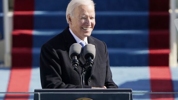 
Joe Biden ține un discurs în timpul inaugurării sale - Sputnik Moldova