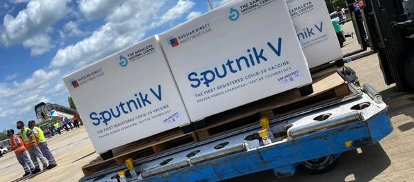 Прибытие рейса с вакциной Sputnik V в Аргентину - Sputnik Moldova