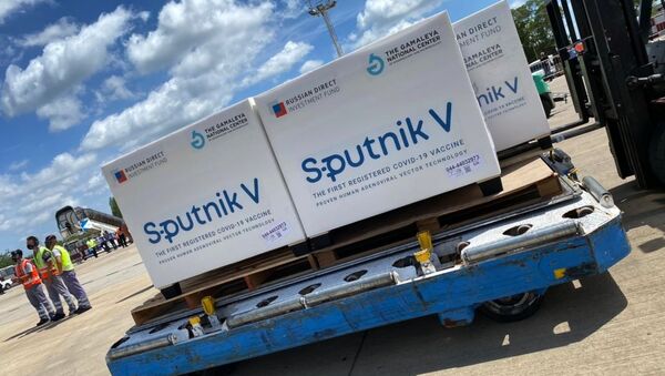 Прибытие рейса с вакциной Sputnik V в Аргентину - Sputnik Moldova-România