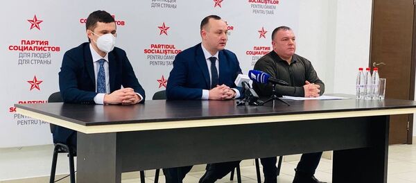 Брифинг ПСРМ - Влад Батрынча, Фадей Нагаческий, Александр Одинцов Брифинг ПСРМ - Влад Батрынча, Фадей Нагаческий, Александр Одинцов - Sputnik Moldova