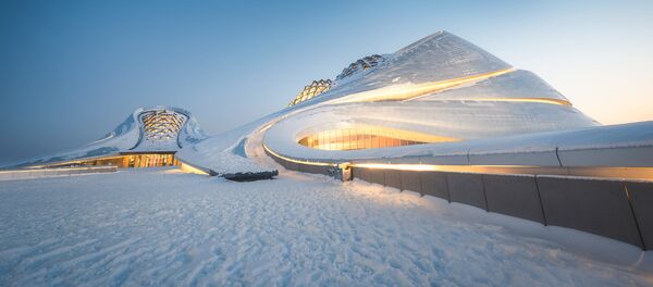 Снимок Snake Under the Moonlight китайского фотографа Jinjing Lyu, ставший финалистом конкурса The Art of Building 2020 - Sputnik Молдова